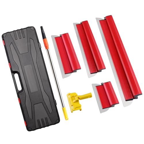 WWHJR Herramienta profesional de acero inoxidable con mango ergonómico portátil para acabado de pared de acero inoxidable