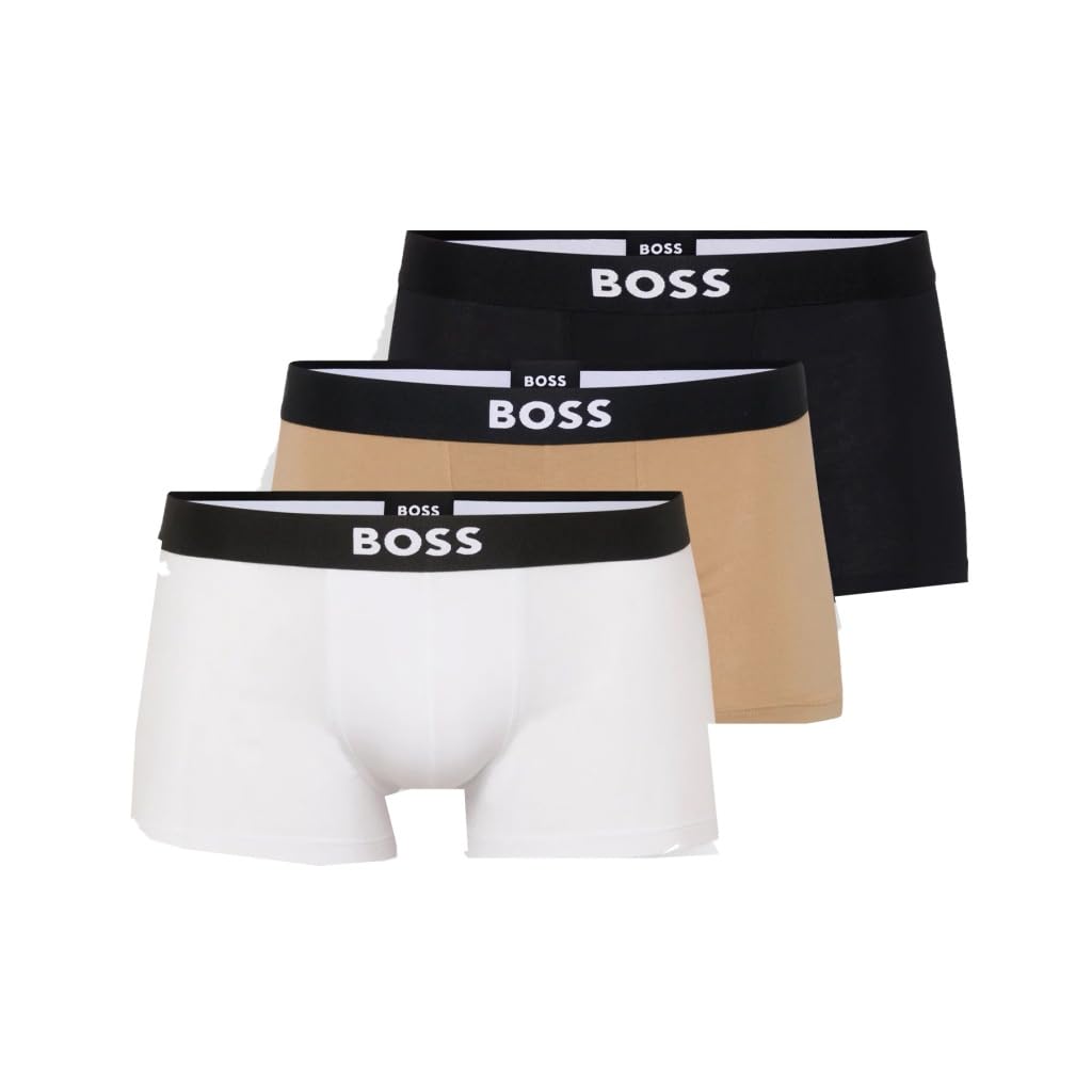 BOSS Three-pack Stretch Cotton Trunks
