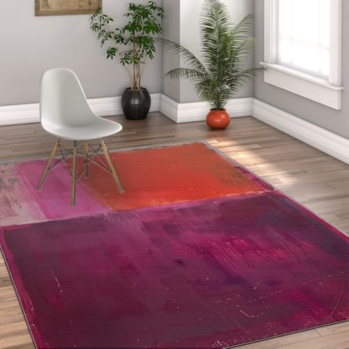 Tapis facile à entretenir et lavable contre les taches de salon