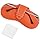 CREATCABIN Glasses Case Slim Sunglasses Case Bag Portable Lightweight Travel Leather Eyeglasses Spectacle Holder Pouch Cover with Soft Cleaning Cloth for Women Men Holiday 6.9x3.4 Inch Orange Red