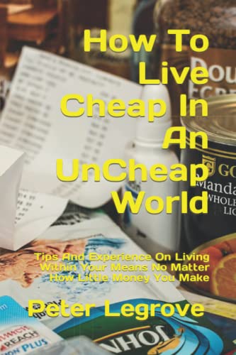 How To Live Cheap In An UnCheap World: Tips And Experience On Living Within Your Means No Matter How Little Money You Make (Live FREE In An UNFREE World)