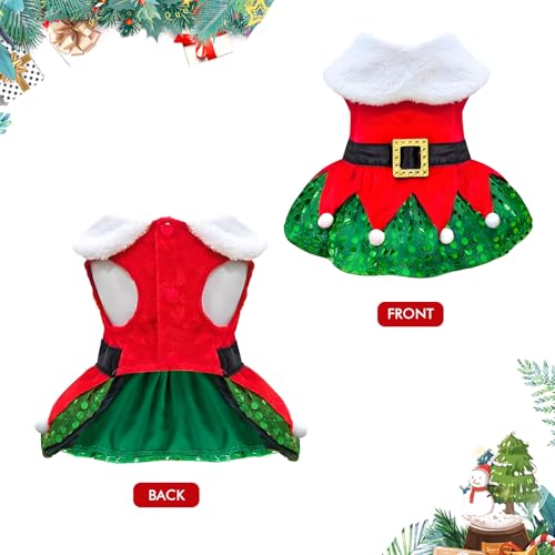 Disfraz Navideño para Perro y Gato, Talla S miniatura 2