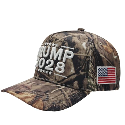 45 47 Trump 2028 Hat Women & Men Embroidered Patriotic Hats Adjustable Golf Baseball Cap
