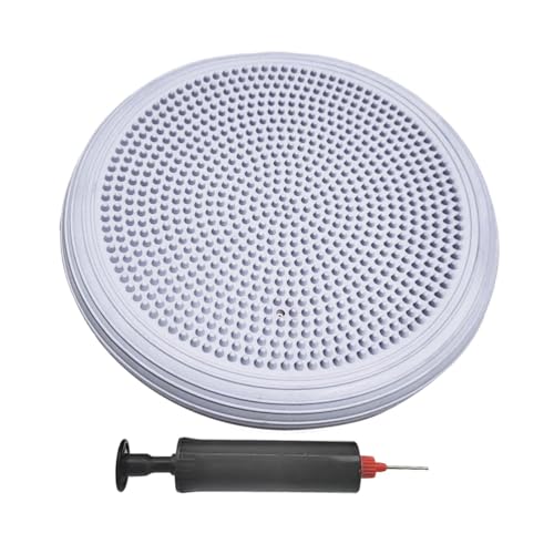 Balance Mat Yoga Mat Wobble Cushion Wiggle Seat Balance Disc Flat Pad Stability for Gymnastics, Gym, Fitness, Yoga, Kids