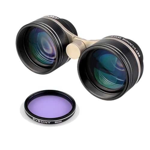 SVBONY SV407 2.1x42mm Binoculares y Filtro Lunar 2" miniatura 1