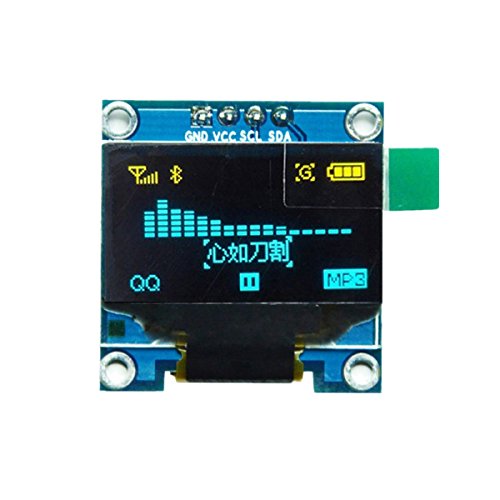 KeeYees BME280 Temperature Humidity Atmospheric Pressure Sensor + 0.96" IIC OLED LCD Screen LED 128X64 Module + for NodeMcu Lua WLAN WiFi Development Board for Arduino - Thumbnail 5