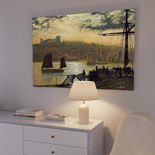 Impression sur toile Whitby Abbey Grimshaw finition premium - 7