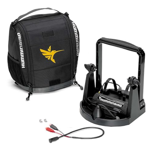 Humminbird Portable Ice Kit w/ Dual Spectrum CHIRP Sonar Ice Transducer for HELIX 5 – ICE PTC CHIRP H5 FB