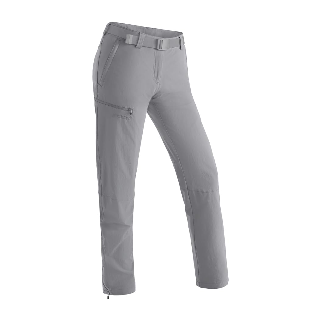 Maier Sports Inara Slim, Damen Wanderhose, Wasserabweisende Outdoorhose für Trekking und Hiking, Enganliegender Schnitt, PFC-frei, mSTRETCH pro 4 & Dryprotec, Blau, 24 (W40/L30)