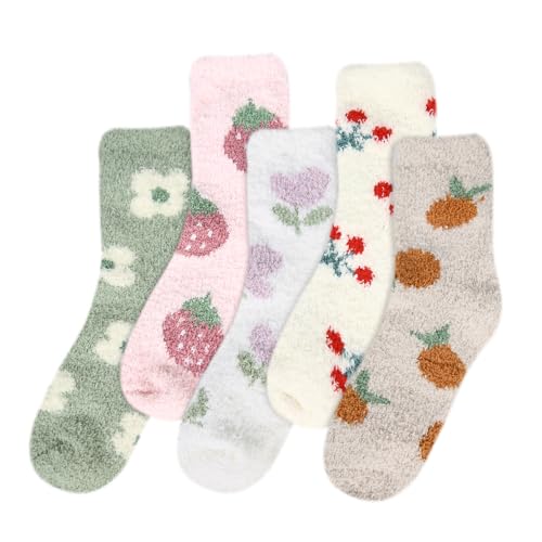 Benefeet Sox Womens Fuzzy Socks Cute Animal Fluffy Soft Socks Funny Plush Cozy Socks Warm Winter Sleep Socks2