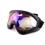 軍用モデル X400 タクティカルゴーグル【BK（ブラック）フレーム/レインボーレンズ】