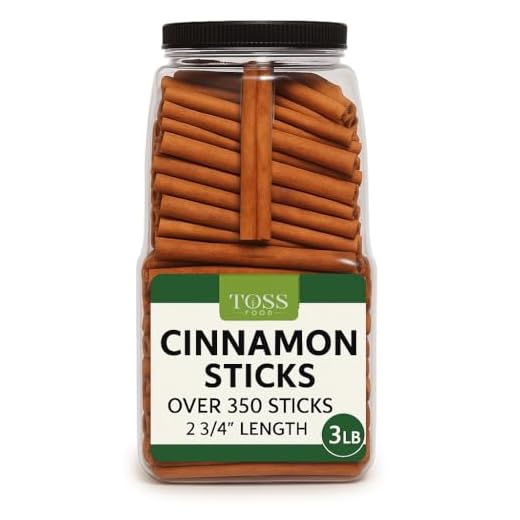 Cinnamon Sticks Bulk Glass Jar - 3 LB