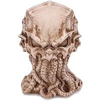 Zagxuade Estatua de calavera de Cthulhu, leyendas de mitos del