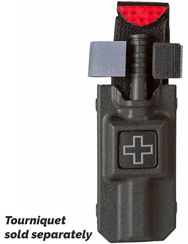 North American Rescue C-A-T Tourniquet Case GEN 7 (Black) NAR Rigid Compact Application CAT TQ Holder (80-0479) - Thumbnail 2