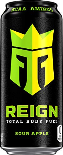 Reign Total Body Fuel, Sour Apple, Fitness & Performance Drink, 16 Fl Oz (Pack of 12) - Thumbnail 2