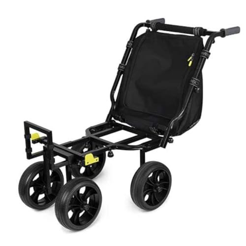 Carrello da pesca compatto, telaio principale estraibile: 48 cm (standard) o 72 cm (esteso)