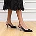 Imagen de DREAM PAIRS Zapatos de Tacón Gato Clásicos Mujer de Zapatos de Salón PU Slingback con Plantilla Comoda para Boda Fiesta