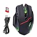 Produktbild KingTop Gaming Maus Dual Mode Wired und 2.4G Wireless wiederaufladbare Ergonomische Mäuse 3200 DPI