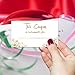 Tomioziey 200 Pieces Coupon Cards - Blank Gift Certificates Redeem Vouchers for Business Client Paper Voucher Cards for Birthday, Salon, Spa, Restaurants, Work Business Present Card,3.5