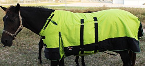 Image of Challenger 1200D Turnout Waterproof Horse Winter Blanket Heavy Belly Band 575B