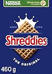 Nestlé Cereals - Shreddies Breakfast Cereal - Bitesize Wholegrain Wheat Squares - The Original - High Fibre, 5 Vitamins & Iron - 460g