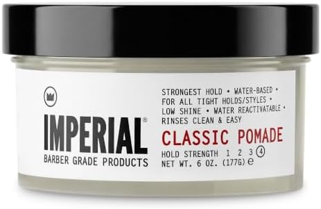 Imperial Barber Grade Products | Classic Pomade, 6 oz