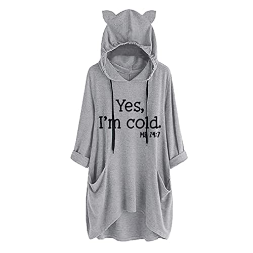 NNGOTD Schulterfreier Pullover Damen v Ausschnitt Sweatshirt Damen Weiss lang Hoodie Damen Jacke kimodo ck Damen Jacke dünner Mantel Damen lang Langarmshirt Damen enganliegend Weihnachts Langarm Tops