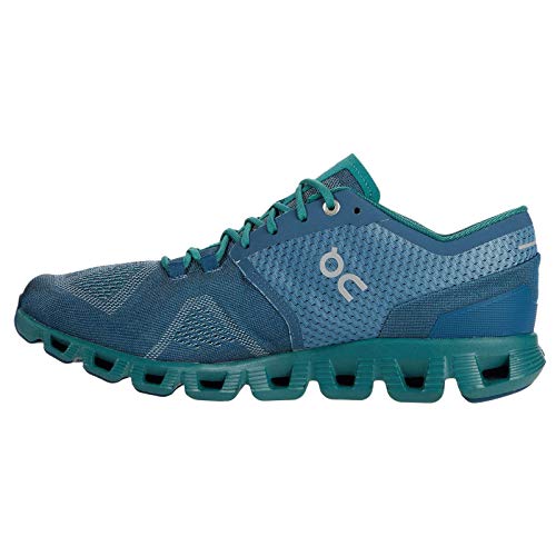 On Running Mens Cloud X Textile Synthetic Storm Tide Trainers 8 US2