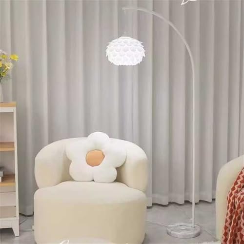 Lámpara de pie moderna para salón y dormitorio acogedor 5