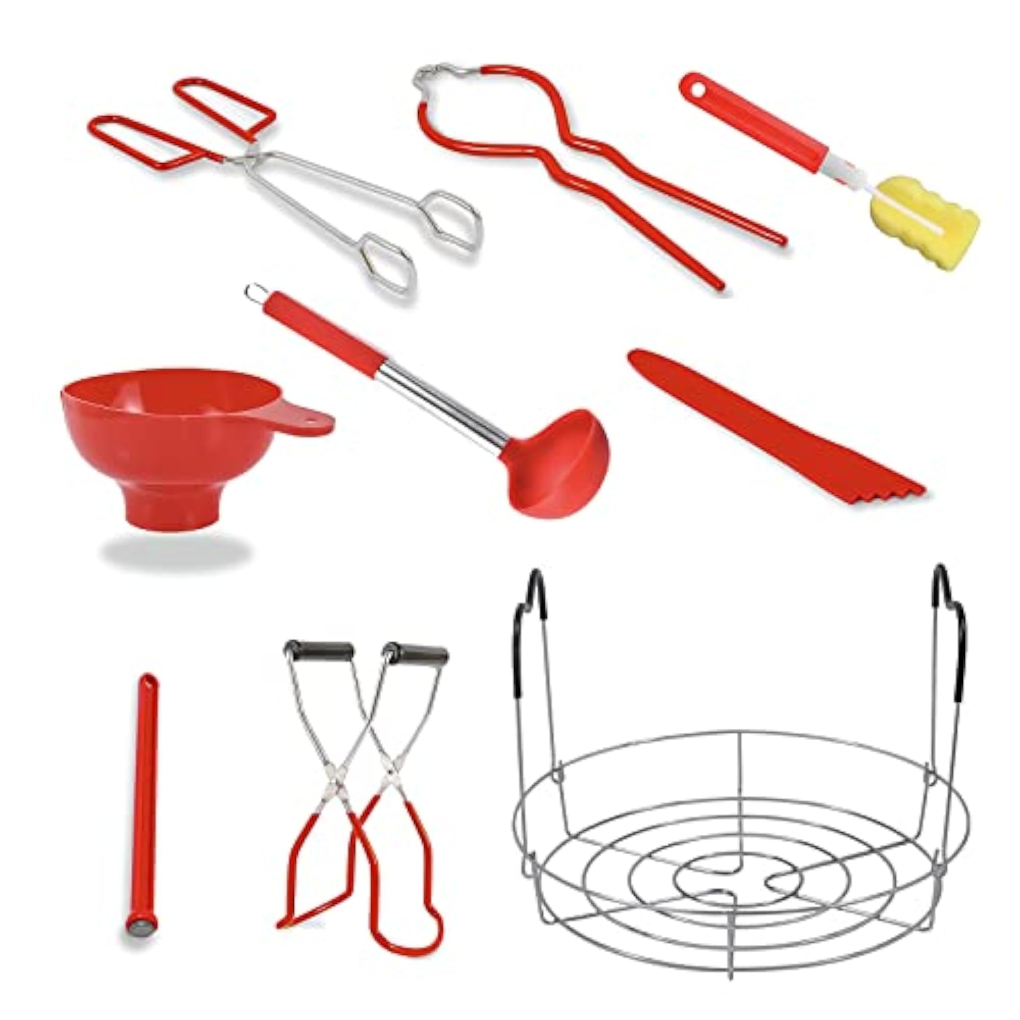 Canning Supplies Kit - 9 Piece Stainless Steel Set