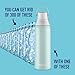Brita Stainless Steel Premium Filtering Water Bottle, BPA-Free, Reusable, Insulated, Replaces 300 Plastic Water Bottles, Filter Lasts 2 Months or 40 Gallons, Includes 1 Filter, Glacier - 20 oz.