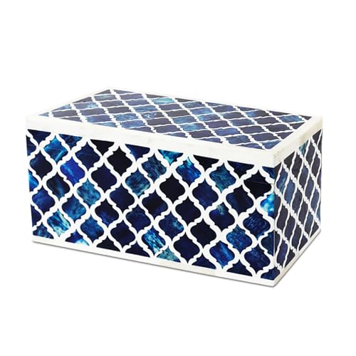 Boîte décorative pour bijoux faits à la main, cadeau souvenir idéal en bois classique