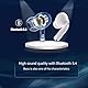 SER FLYMON In-Ear Ohrhörer mit HD Mikrofon, Kopfhörer Kabellos Bluetooth HiFi Stereoklang, Wireless Earbuds IPX7 Wasserdicht, Wireless Kopfhörer 30h Spielzeit, Touch Control für iPhone/Android