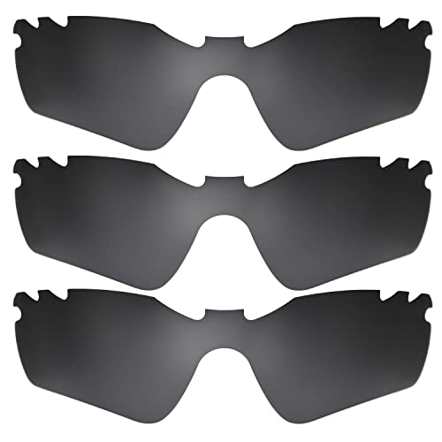Verres polarisés Oakleys Radar Path ventilés noir pour lunettes sport