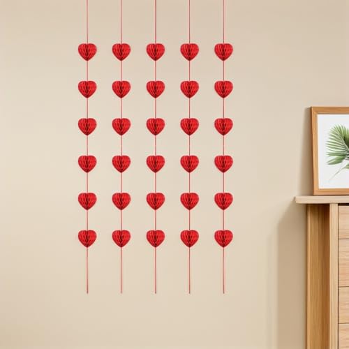 Guirnalda de corazones Toyvian estilo romántico y elegante para momentos mágicos 6