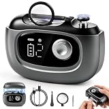 3-in-1 Electric Nail Clippers for Seniors, Rechargeable Nail Trimmer with Digital Display...