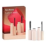 Rare Lash & Brow Essentials Set – Mini Volumizing Mascara and Clear Lifting Brow Gel Duo for Fuller Lashes and Sculpted Brows