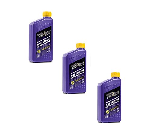 Aceite de motor sintético Royal Purple 5W-20 3 cuartos miniatura 1