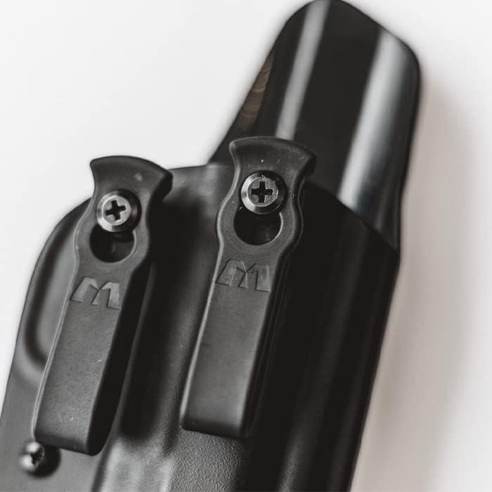 MATCHPOINT USA Push to Lock (PTL) Inside Waste Band (IWB) Belt Loops (Pair) with Hardware