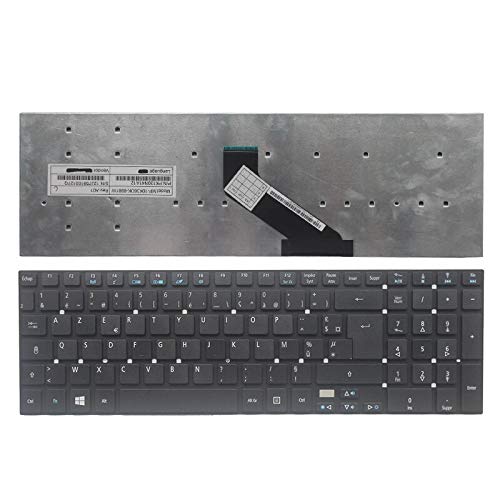 Replacement Keyboards - NEW French Keyboard for Aspire E5-551 E5-551G E5-571 E5-571G E5-571PG e5-571g-59vx E5-531 E5-531G E5-511P E1-572P E1-572PG