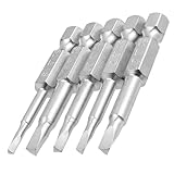Evponk 5 Pcs Triangle Screwdriver Bits Set 1/4' Hex Shank, 2' Triangle Head Bits S2 Steel Magnetic Triangular Tip, Metric Sizes 1.8mm, 2.0mm, 2.3mm, 2.7mm, 3.0mm