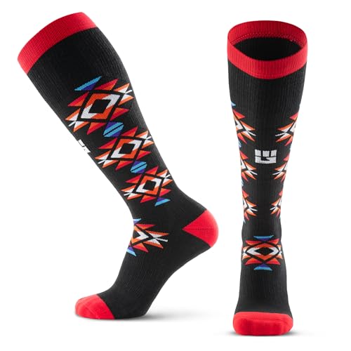 Image of MudGear Graduated Compression Socks, Durable, Sweat-Resistant OCR Performance Socks with Cushioned Footbed, Made in USA
