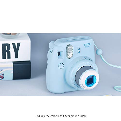 Mainstayae Câmera instantânea cor mini close up conjunto de filtro de lente para fujifilm instax min