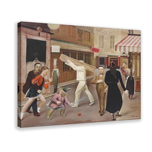Toile Balthus WCYB The Street : cadre à suspendre pour salon chic