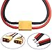 1Pair ShareGoo 10AWG XT90 Cable XT-90 Plug Male Female Connector 150mm Silicon Wire for RC Car Truck FPV Lipo Battery ESC Charger FPV Racing Drone Car Boat