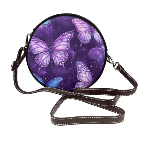 Lightweight Shoulder Purse, Vintage Leather Satchel Crossbody Purse