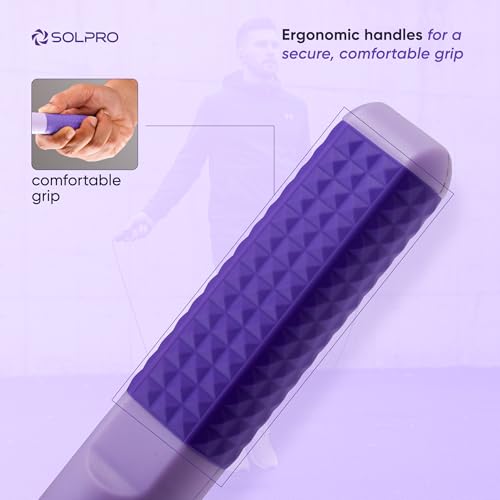 Image of Solpro Flyte Adjustable Jump Rope Skipping Rope with Counter for Men, Women, Kids, Fitness & Exercise | Unisex, Tangle-Free, Non-Slip, Smooth Rotation | Home & Gym workouts