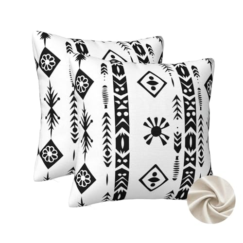 Housse de coussin simple 50x50 taie decorative de qualite
