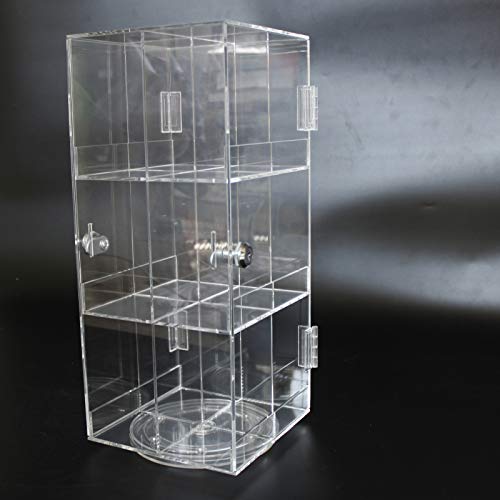 Shraddha Sales Acrylic rotates 3Shelf Mobile Phone Display Shelf