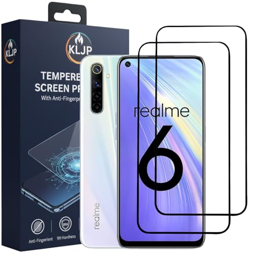 Image of Military-Grade Gorilla Tempered Glass For Realme 8 5G / Realme 7 / Realme 6 / Realme 6i / Narzo 30 5G / Narzo 30 / Narzo 30 Pro 5G / Narzo 20 Pro With Installation Kit | Black (Pack Of 2)